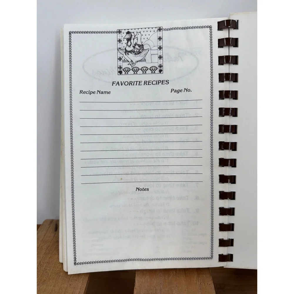 Vintage 1978 Dutch Country Favorites Amish Honey Brook Schools Cookbook PA 1970s